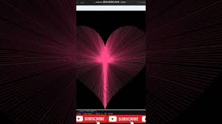 DRAW HEART USING PYTHON TURTLE #shorts #short #shortvideo #youtube #trendingshorts #viral #status