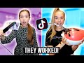 We Tested VIRAL TikTok Life Hacks!! *THEY WORKED*