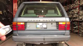 Range Rover P38  4.6  V8  exhaust sound concert