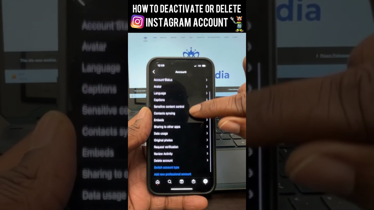 How To Deactivate Or Delete Instagram Account