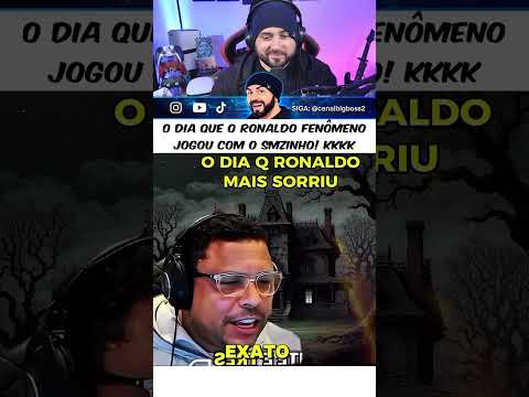 🤣 O DIA QUE O RONALDO FENÔMENO Jogou com SMZINHO! KKKK