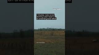 Ukrainian-made Remote Demining System in Action #warinukraine