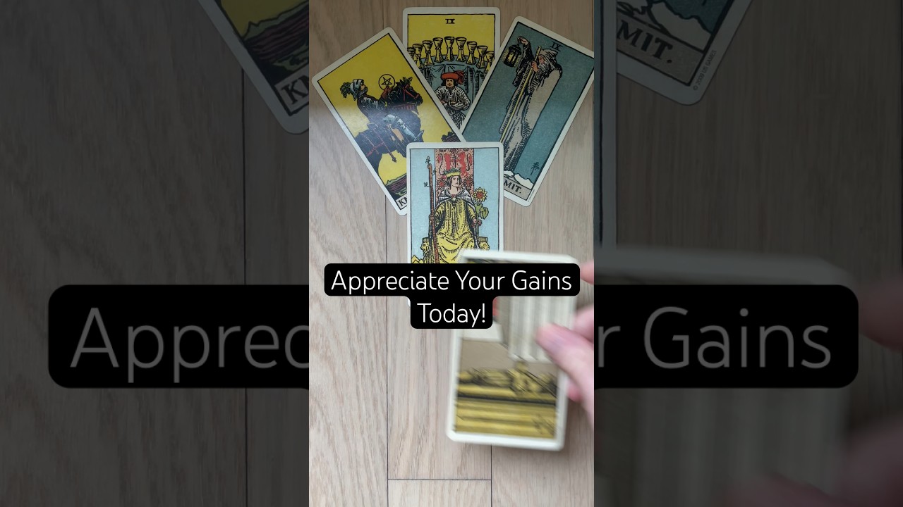 Appreciate your gains and how far you’ve come today! 