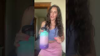 Unbox the Buzio 64oz waterbottle with me！#unboxing #waterbottle #cute