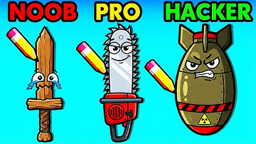 NOOB vs PRO vs HACKER Draw Weapon