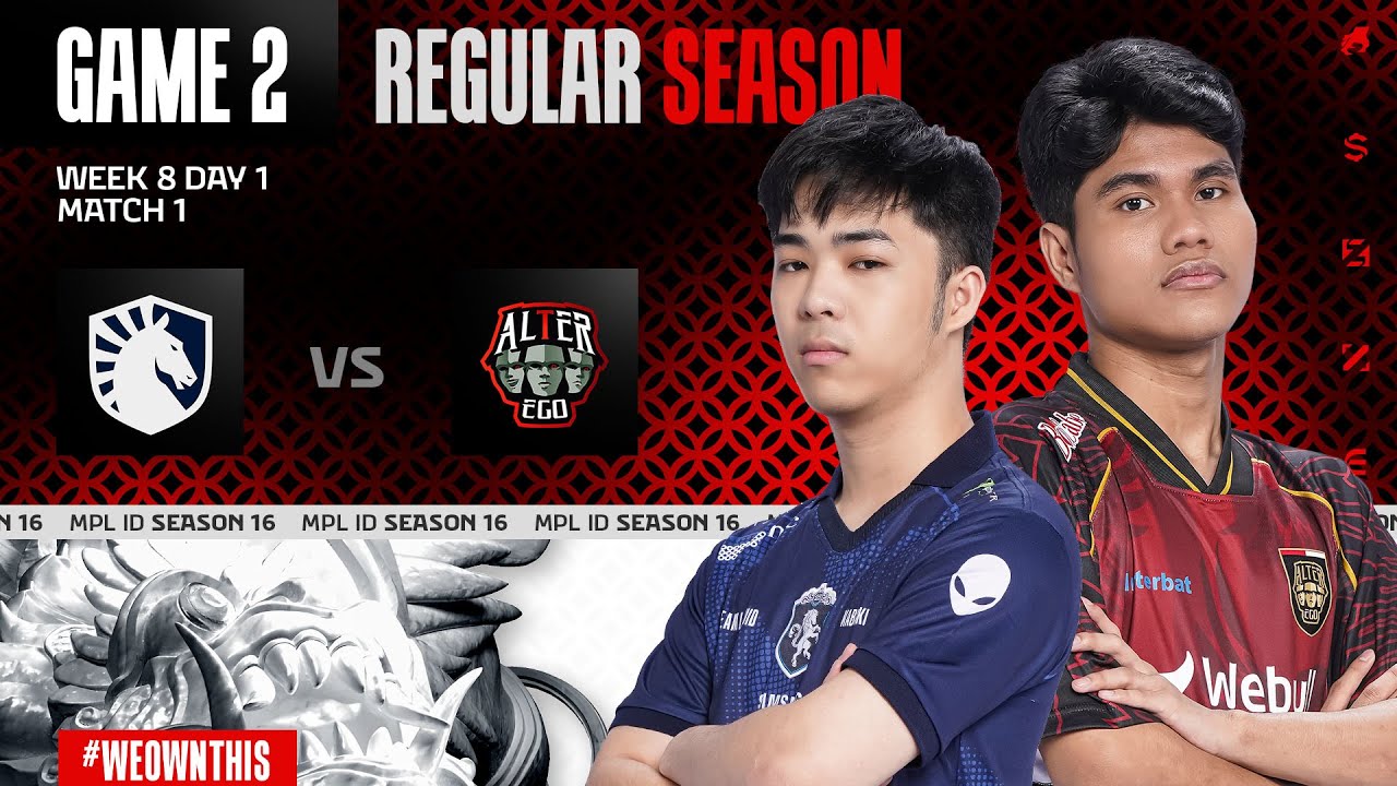 TEAM LIQUID ID vs ALTER EGO | Regular Season Week 8 Day 1 | Game 2 | 