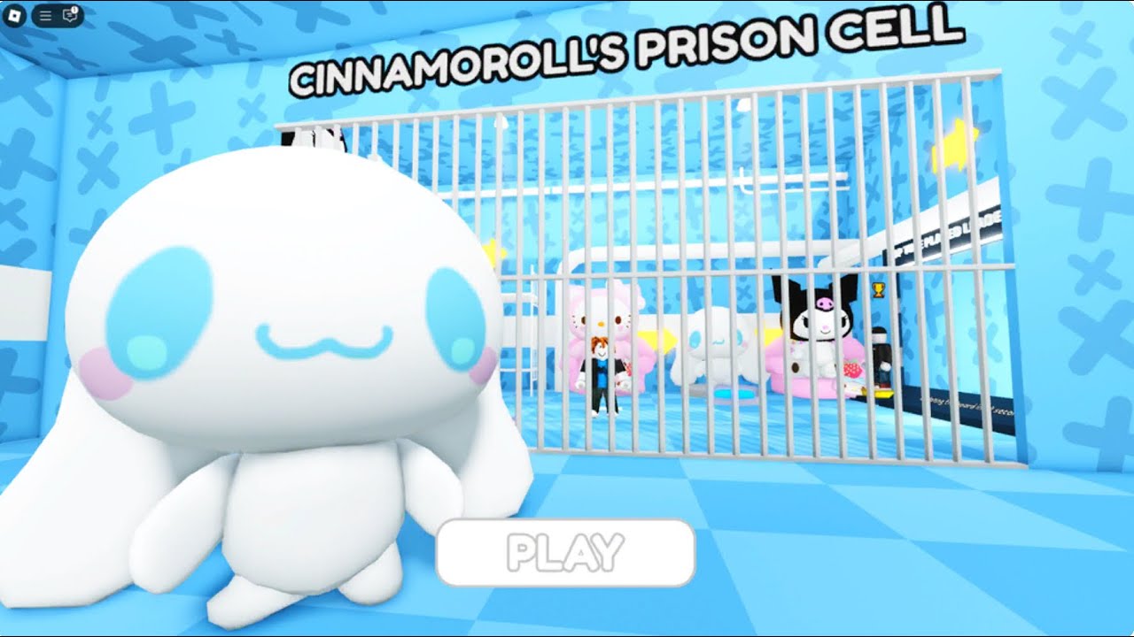Cinnamoroll’s Prison Run Obby! (Roblox) (Without My Voice)