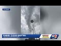 Funnel cloud spotted near downtown Melbourne
