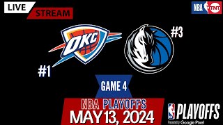 Oklahoma City Thunder vs Dallas Mavericks Game 4 (Play-By-Play & Scoreboard) #NBAPlayoffs