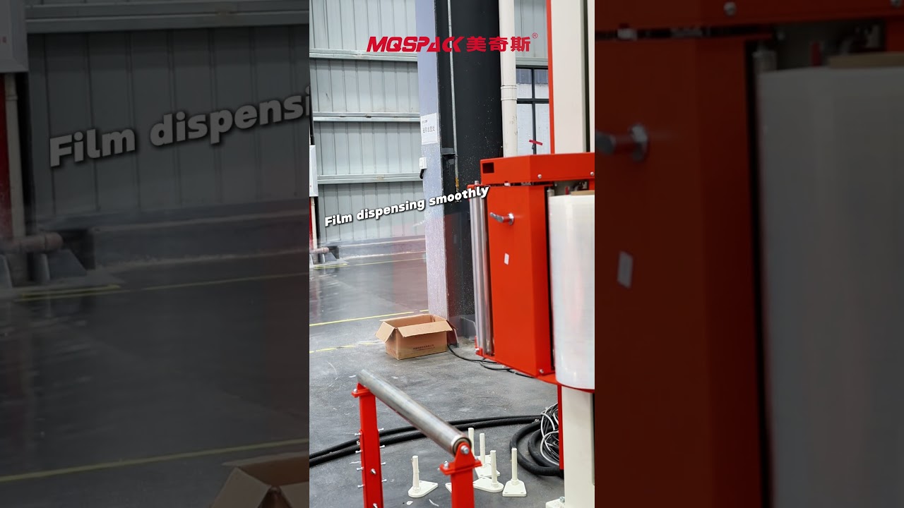MQSPACK Paper roll wrapping machine