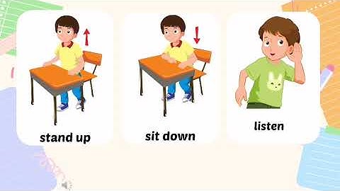 I - Learn Smart Start 1. Tiếng Anh 1. Getting Started . Lesson 2