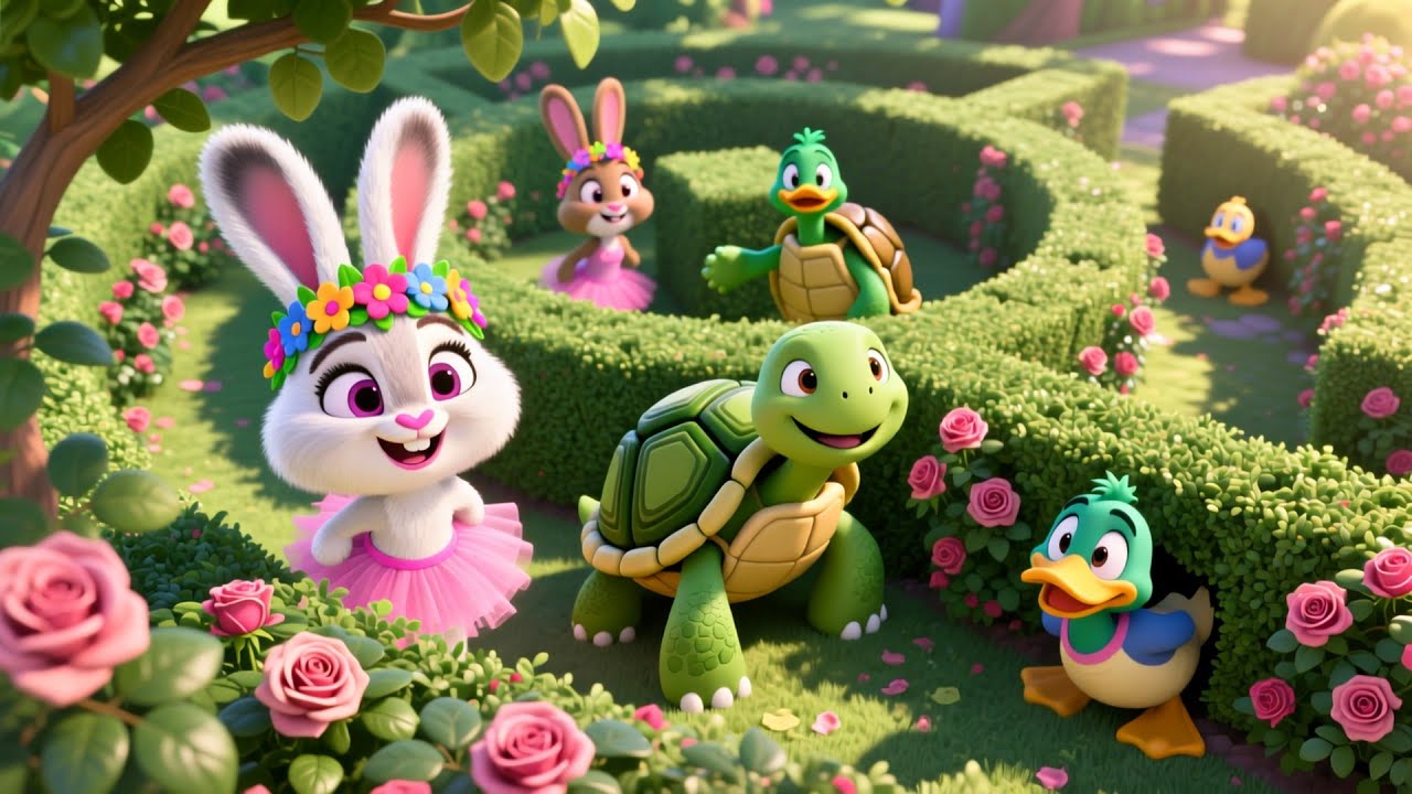 Bella Bunny’s Giggle Garden | Fun Playtime Song for Kids | Cheerful Nursery Rhyme