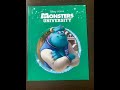 Kids Book Read Aloud Disney Pixar Monsters University