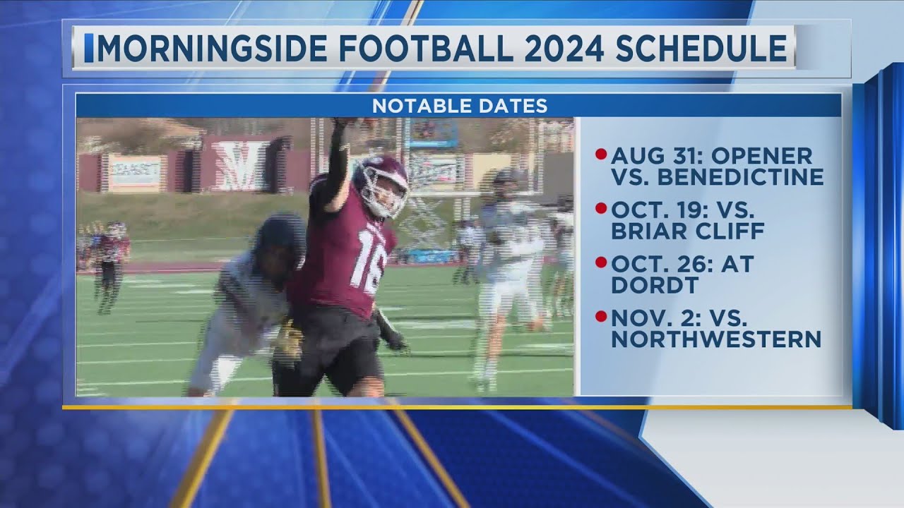 Morningside Football 2024 Schedule YouTube