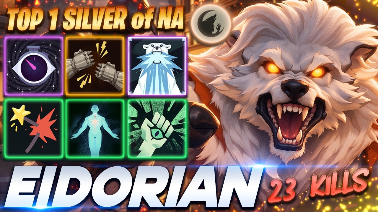 Eidorian TOP 1 Silver of NA 23 KILLS - Deadlock Pro Gameplay & Guides [Watch & Learn]