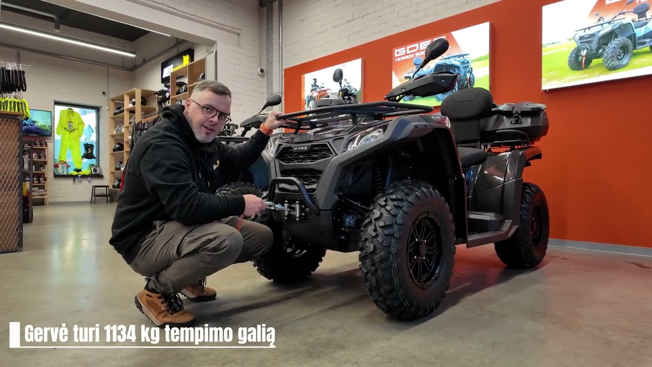 Darbams ir pramogoms – GOES Terrox 400 L