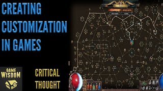 Creating Customization Through Game Design -- Critical Thought