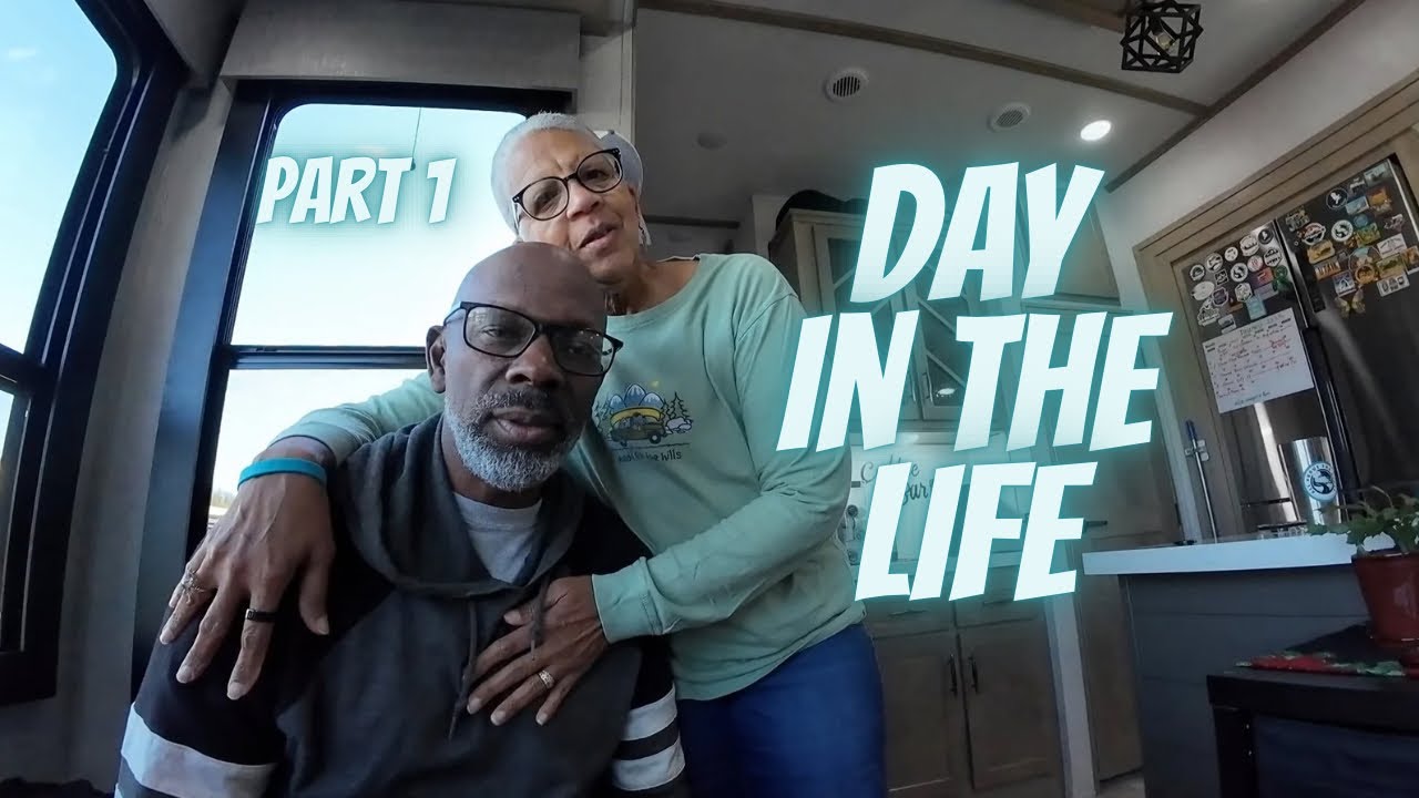 Один день из жизни в автодоме. Экскурсия по нашему дому в автодоме + завтрак | Впереди большие пл...