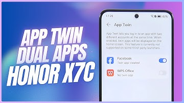 How to use App Twin (Dual Apps) on Honor X7c