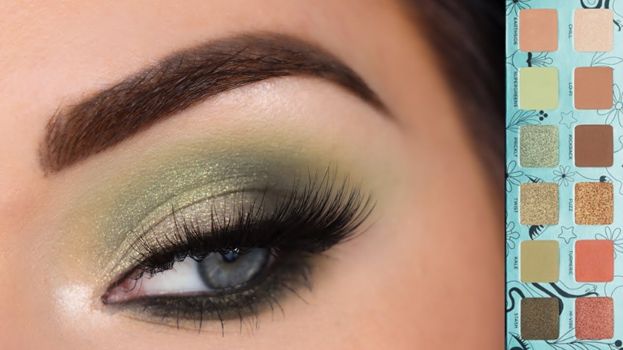 Urban Decay Wild Green Palette Green Eyeshadow Tutorial YouTube
