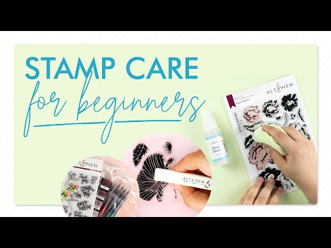 Stamp Cleaning (How To Clean & Maintain Your Stamps)! - Inklipse