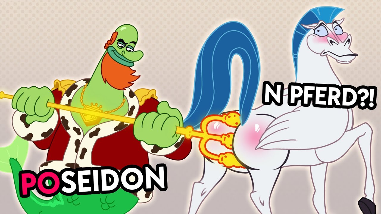 POSEIDON hat WAS gemacht?! 🍆🍑🐟 - Griechische Mythologie