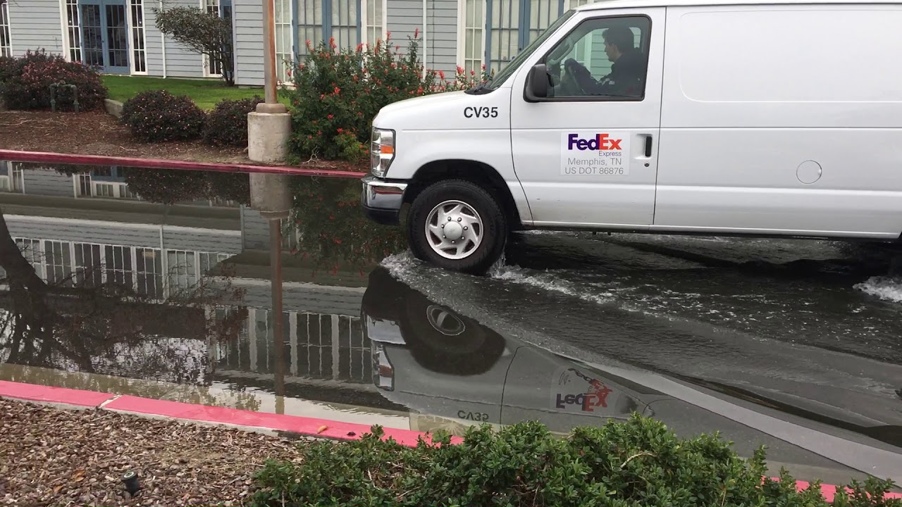 Flooding from King Tide 1/2/2018 in Redwood City YouTube