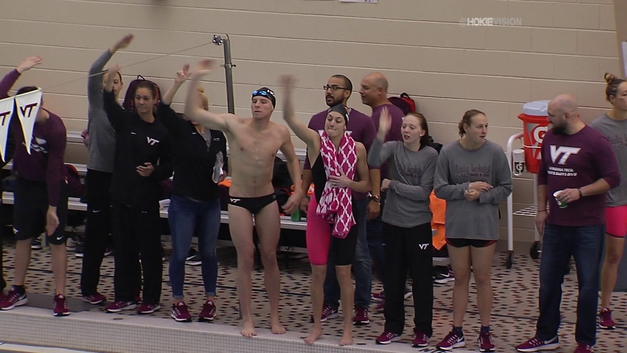 Swimming & Diving Virginia Tech Invitational - Day 1 Highlights