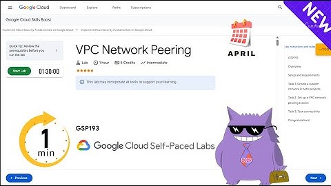 VPC Network Peering | #2025 | #GSP193 |#qwiklabs |Solution