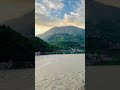 Neelum river in Muzaffrabad