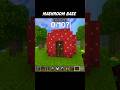 How to build a Hidden Mushroom House in Minecraft! 🍄✨ #shorts #viral #minecraftbuilding