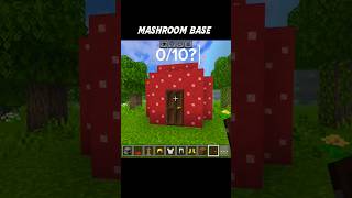 How to build a Hidden Mushroom House in Minecraft! 🍄✨ #shorts #viral #minecraftbuilding