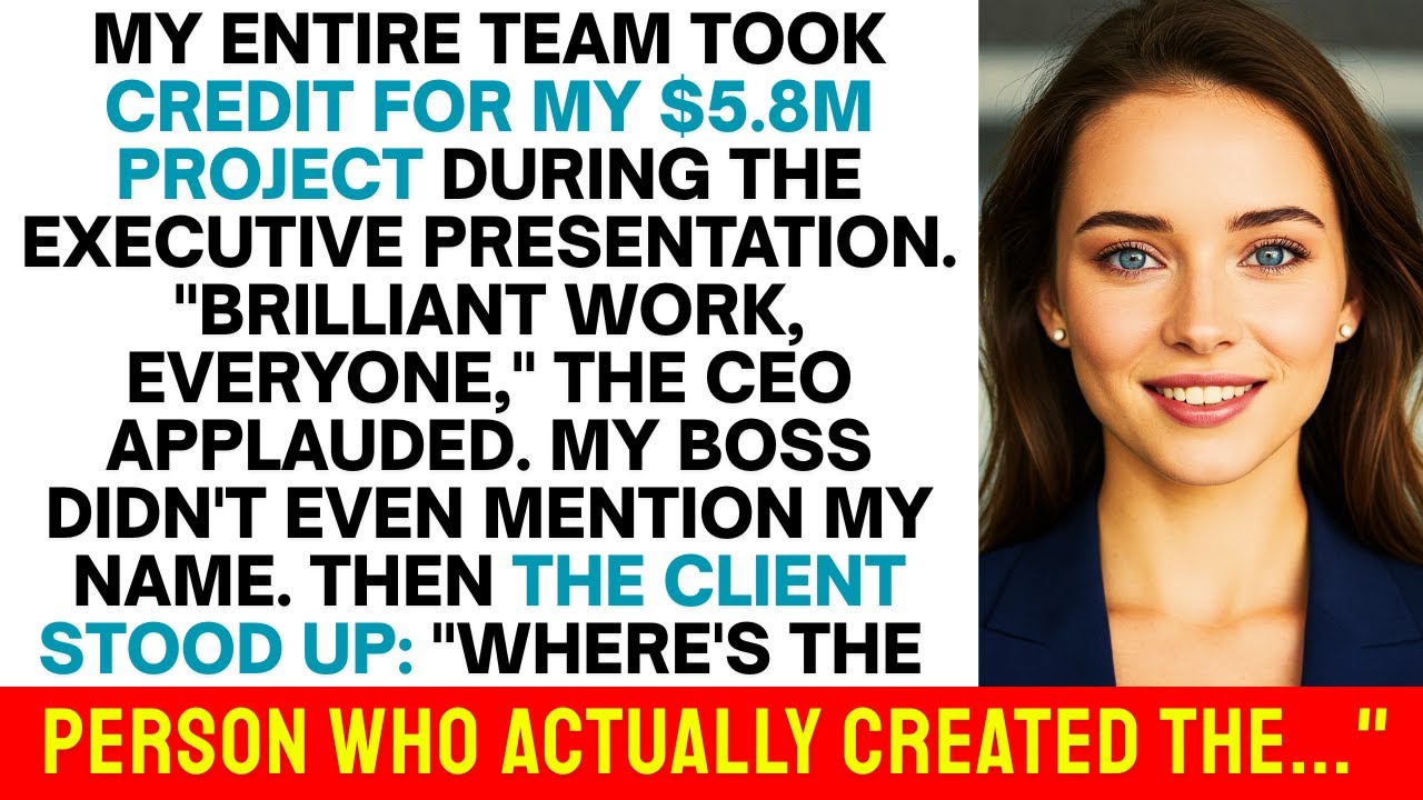 My Team Took Credit For My $5.8M Project, Until The Client Asked For My Signature