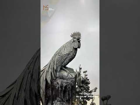 Video Nghệ Thuật Đỉnh Cao Chạm Khắc Tượng Gỗ: Gia Đình Gà -... - youtube