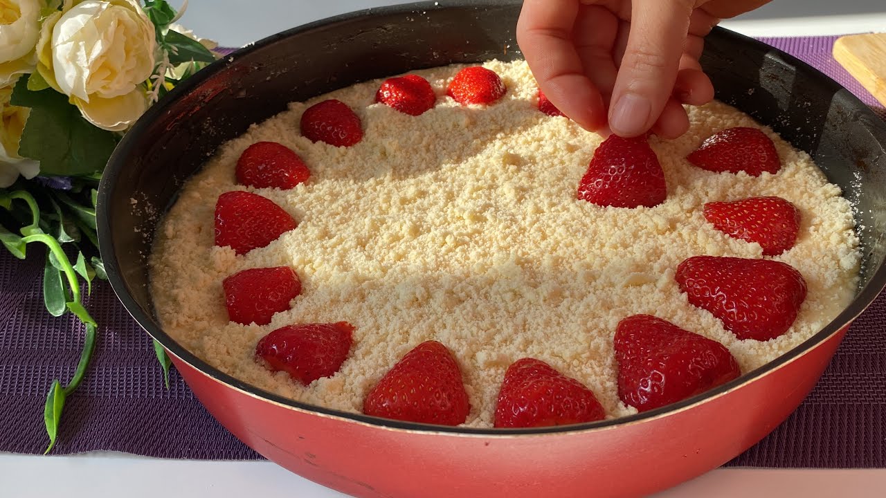 ВОТ ЧТО НУЖНО ГОТОВИТЬ ЛЕТОМ/Нежный, тающий во рту пирог - YouTube