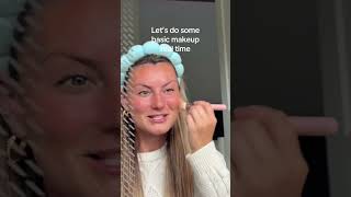Basic no makeup makeup in real time #makeup #chat #skincare #beauty