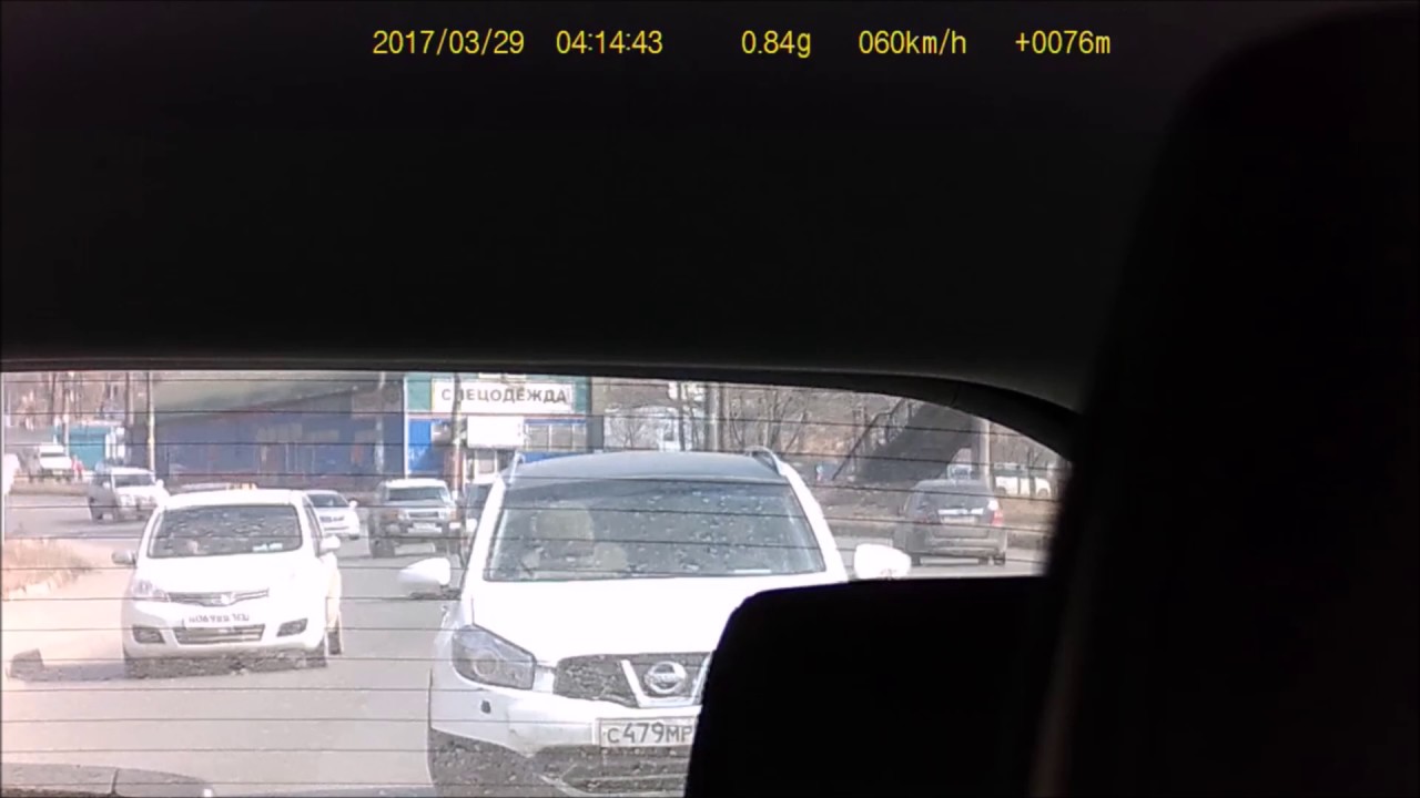 Cansonic Ultraduo Z1 ZOOM GPS Видимость номеров у авто сзади через камеру с зумом