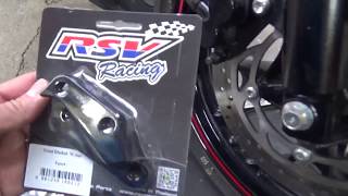 バイク屋の日常。インドネシアヤマハXABREのブレーキをカスタムします。