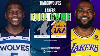 Los Angeles Lakers Vs Minnesota Timberwolves Full Game Highlights Apr 22,2025 Nba Play-Off 2024-25