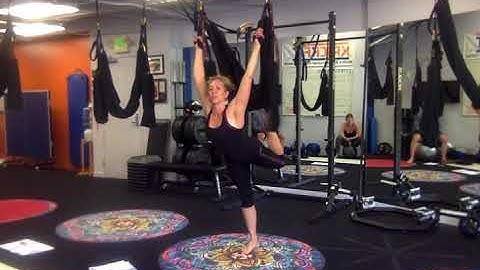 AerialYogaPlay Advanced Training 6.3.18 | Inverted Standing Splits