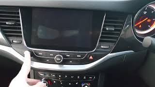 Intellilink with black screen. Opel Astra 2017 Touring Sports screenshot 5