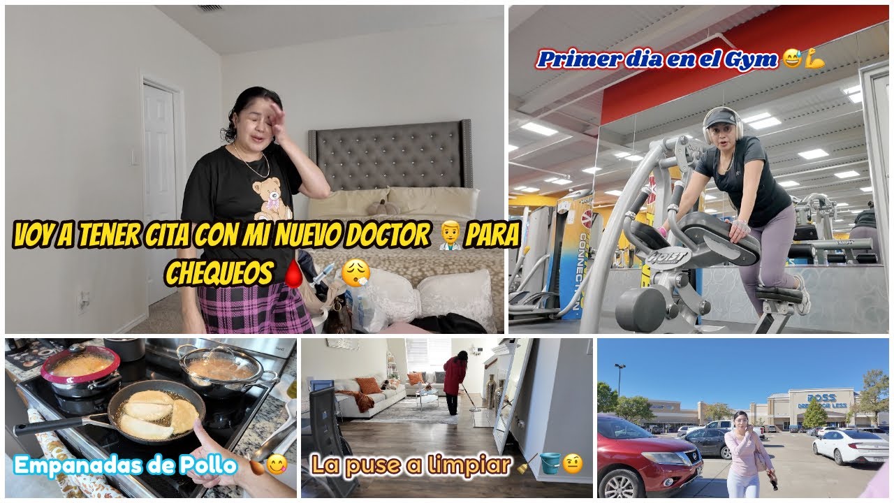 PROBLEMAS🤷‍♀️CON MI SEGURO MEDICO 🏥POR ESTA RAZÓN 🤔 NOS VAMOS TENPRANO AL GYM 💪😅ASÍ NOS FUE 🫢