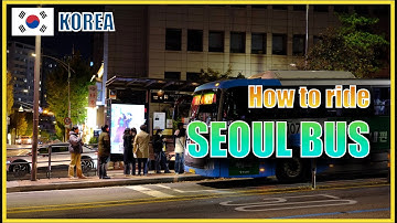 🇰🇷 How to Ride the Bus in Seoul | Fares, Transfers, and Using Transportation Cards