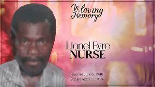 Celebrating the Life of Lionel Eyre Nurse