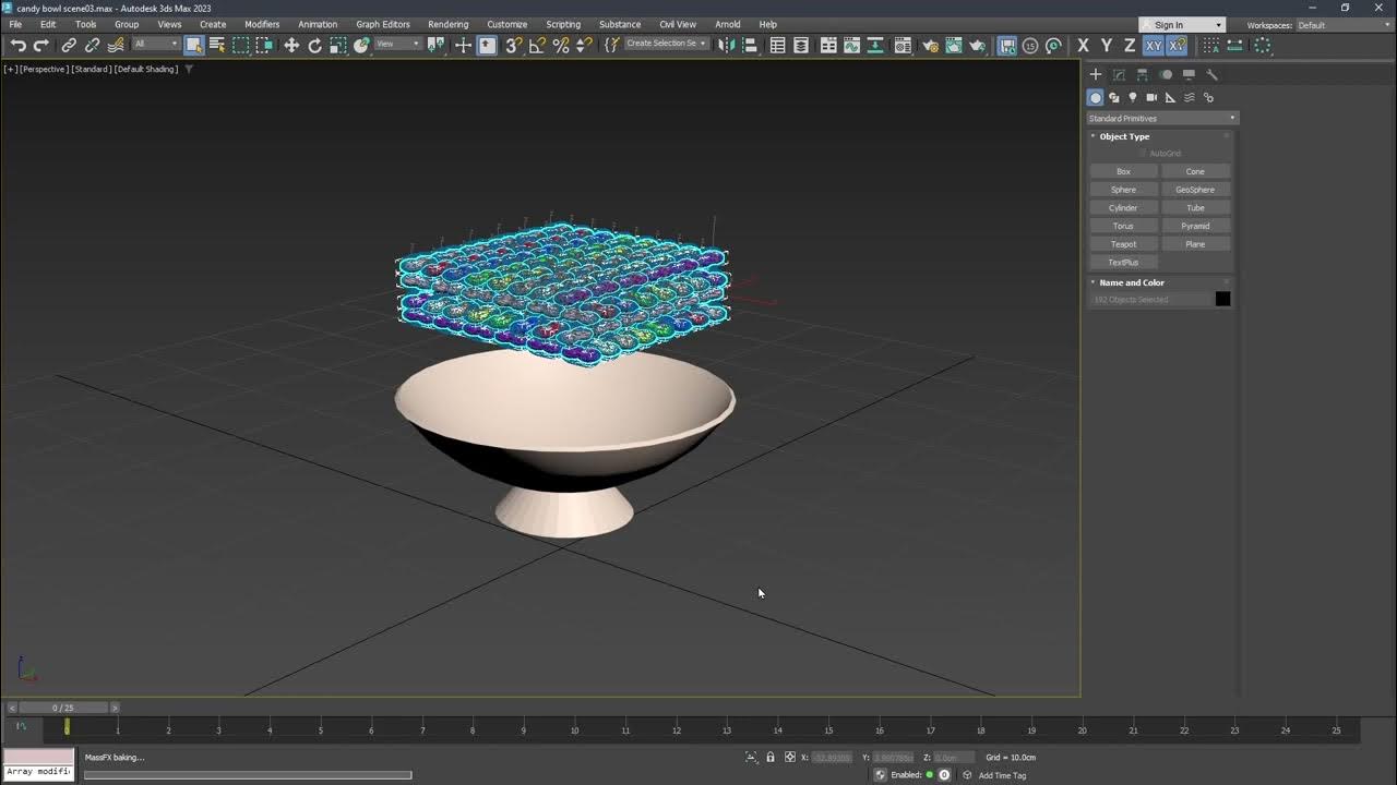 3ds Max Freezing a Simulation (Request) YouTube