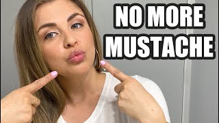 UPPER LIP HAIR REMOVAL (Do NOT shave with a razor)