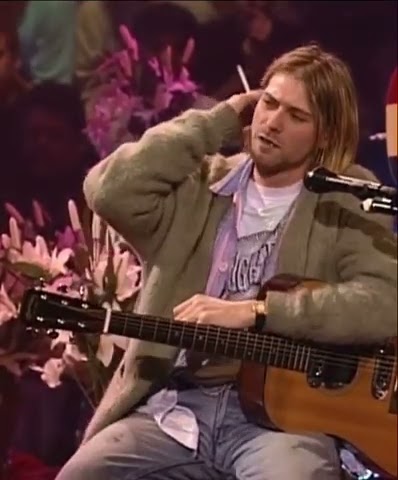 Kurt Cobain telling Dave Grohl to shutup