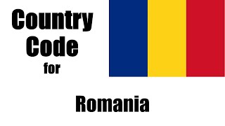 Romania Dialing Code - Romanian Country Code - Telephone Area Codes in Romania