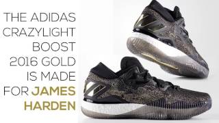 adidas crazylight boost gold