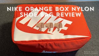 nike orange shoe box